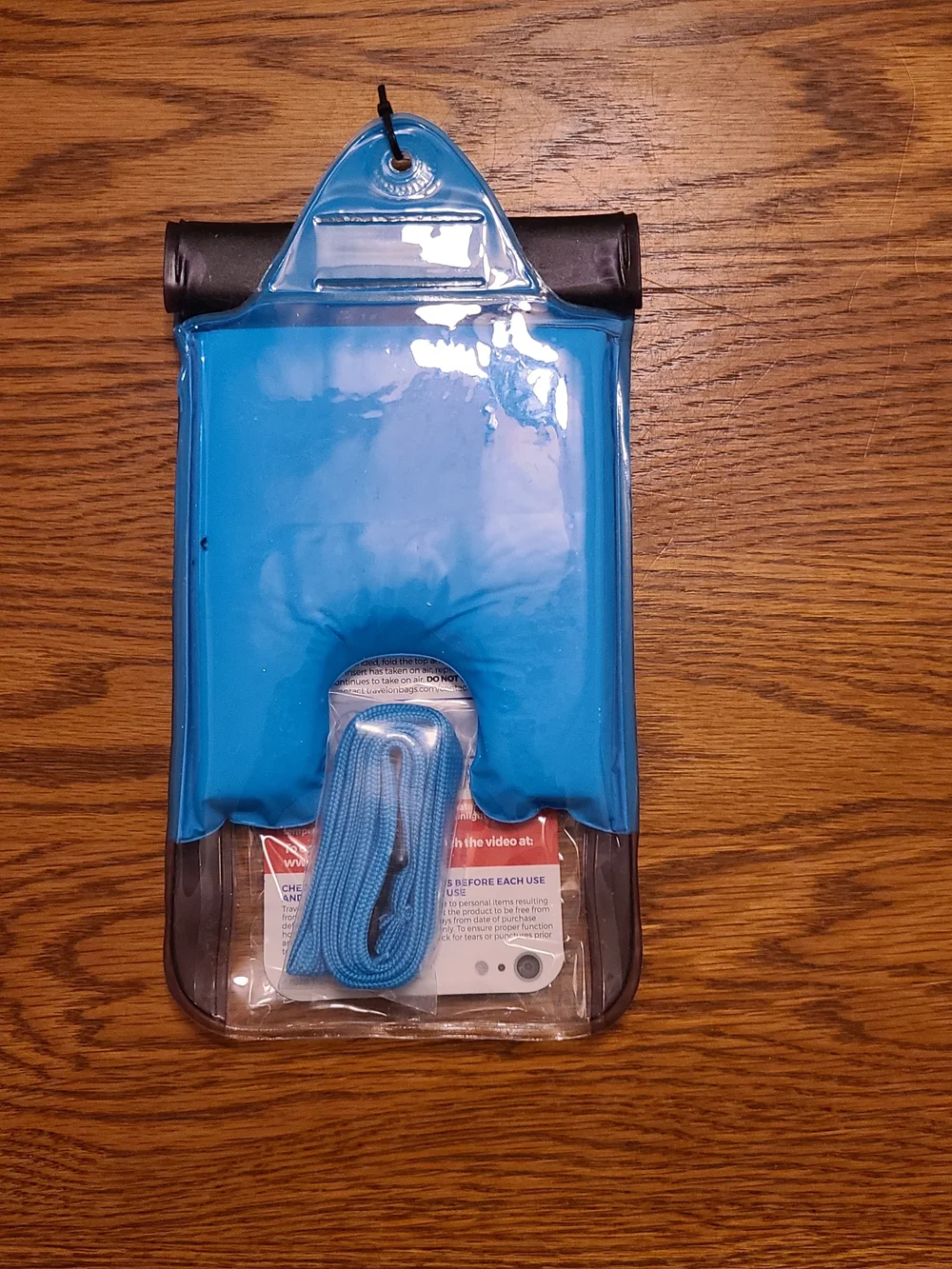 Travelon Clear Waterproof Phone Pouches - Bundle Of 3